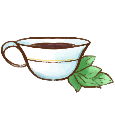 illustration thé noir